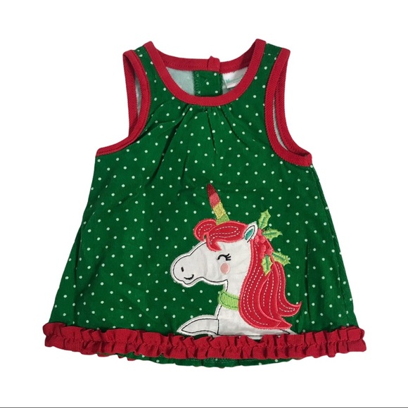 NWT Green Unicorn Jumper & Cream Long-Sleeve Top - Picture 11 of 16